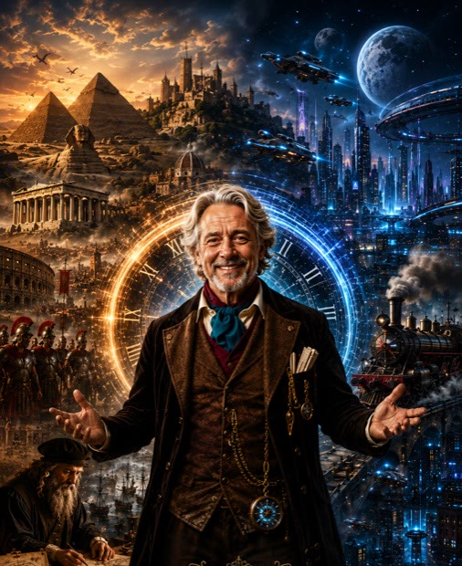 Professor Kairos Chronopóros — serie documentaristica AVARCAST